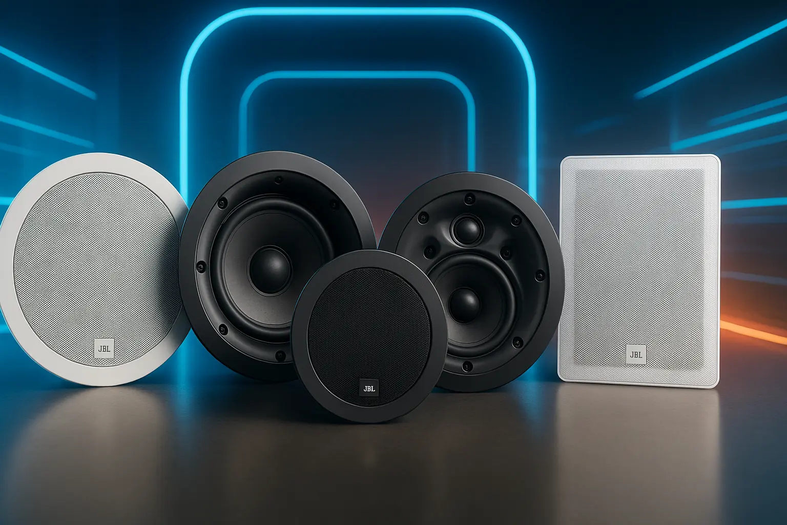 Top Cinco Modelos de caixa de som embutir JBL