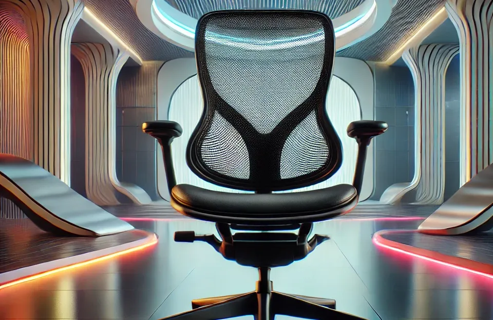 Cadeira de Escritório Ergonômica com Encosto Mesh Ideal para Coluna