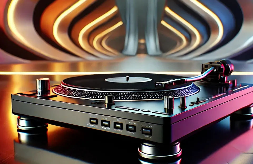 Toca-Discos Audio-Technica AT-LP140XP-BK DJ Profissional