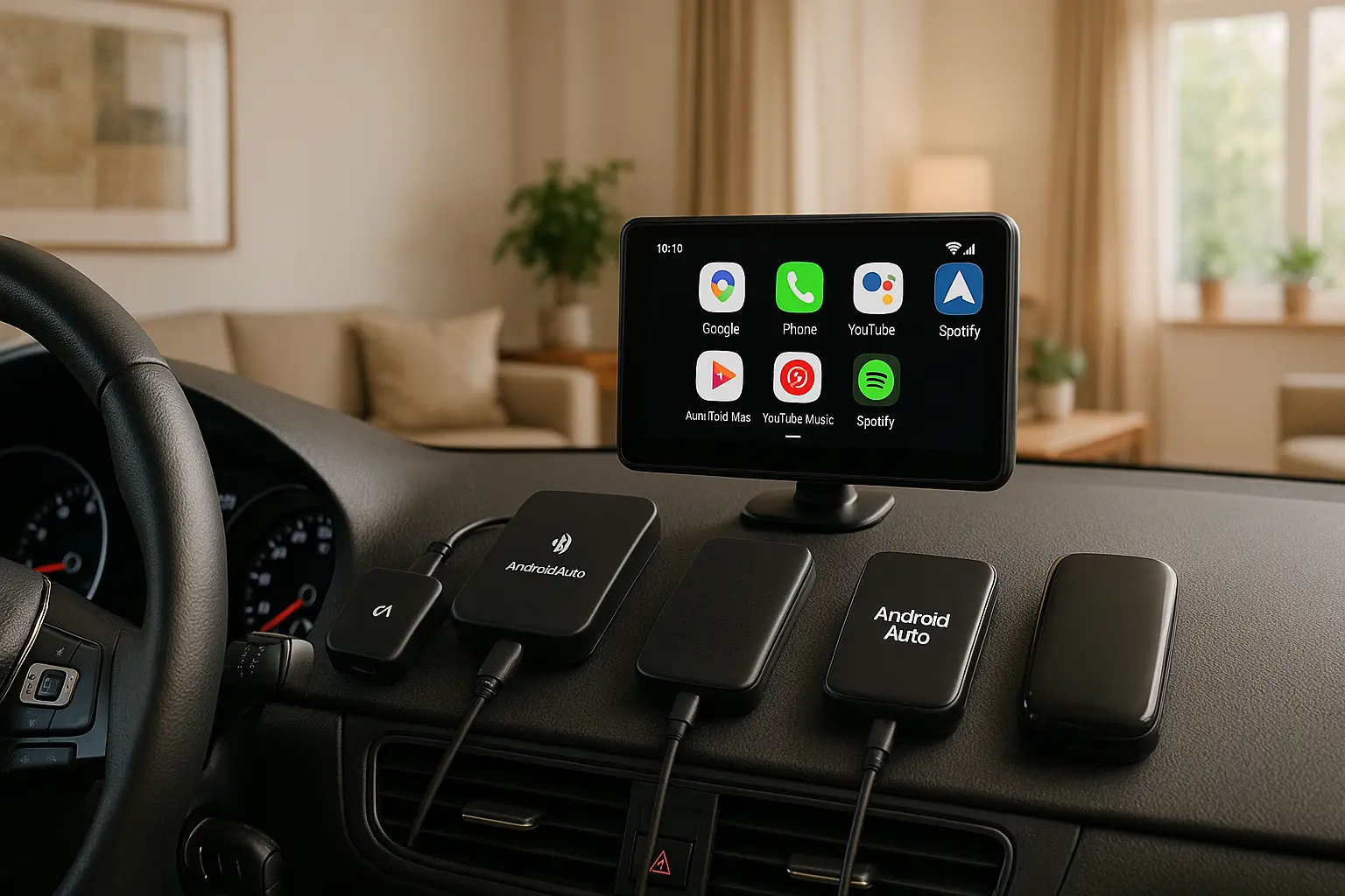 Cinco Principais Modelos de android auto sem fio