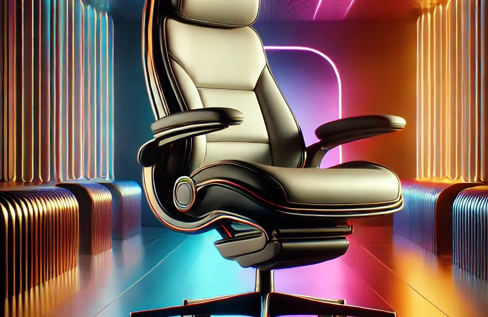 Cadeira Ergonômica Escritório com Ajustes Confortáveis