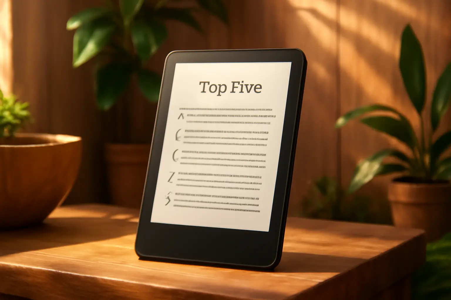 Principais Cinco kindle novo paperwhite
