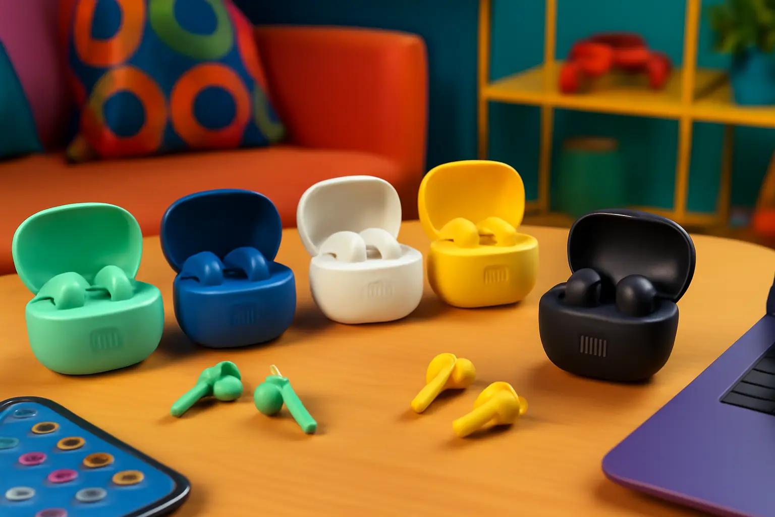 Cinco Principais Modelos de JBL Wave Beam 2