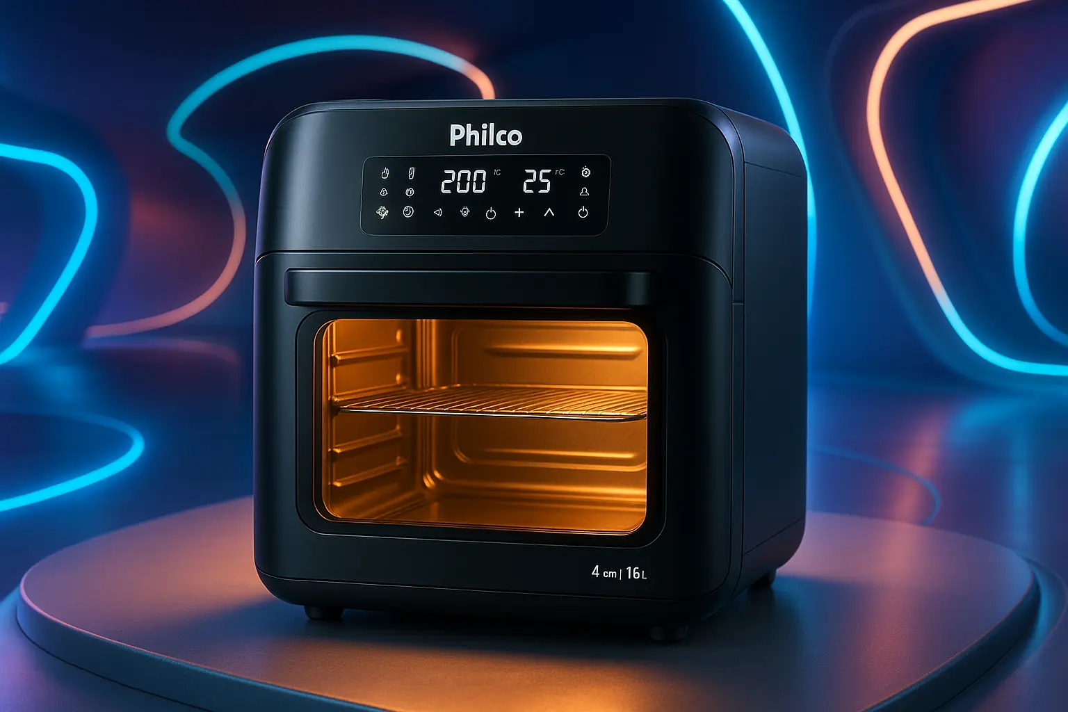 Lista de 5 Melhores: air fryer philco 16l 4 em 1 painel digital paf16a