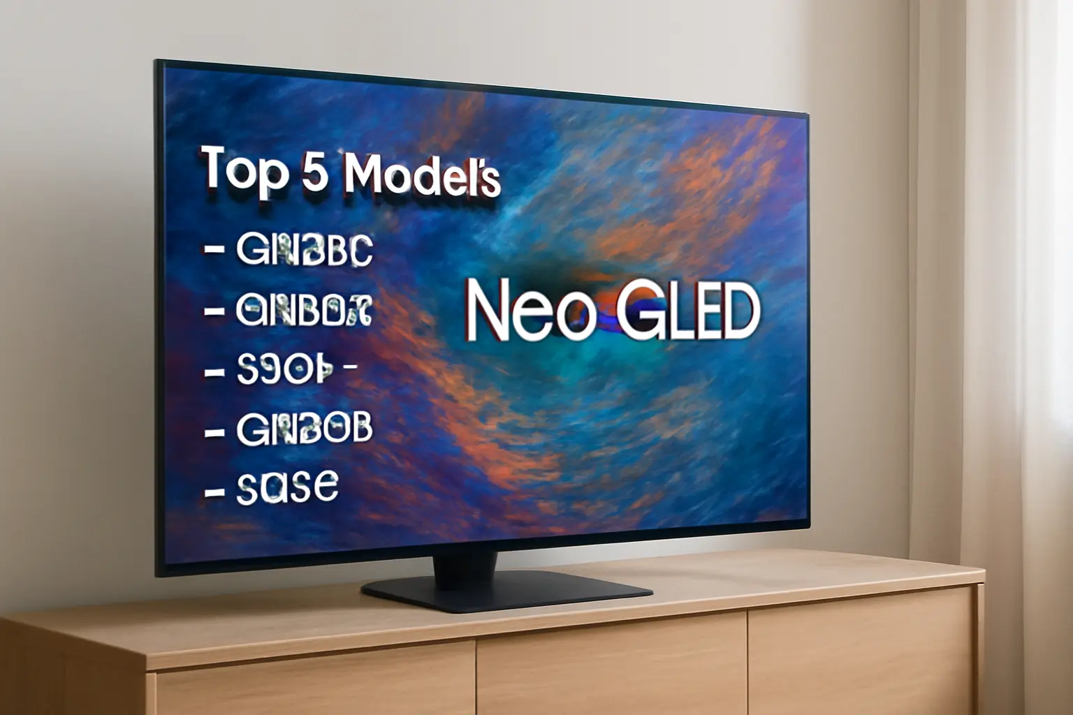 Top Cinco Modelos de smart gaming TV NEO QLED 4k Samsung