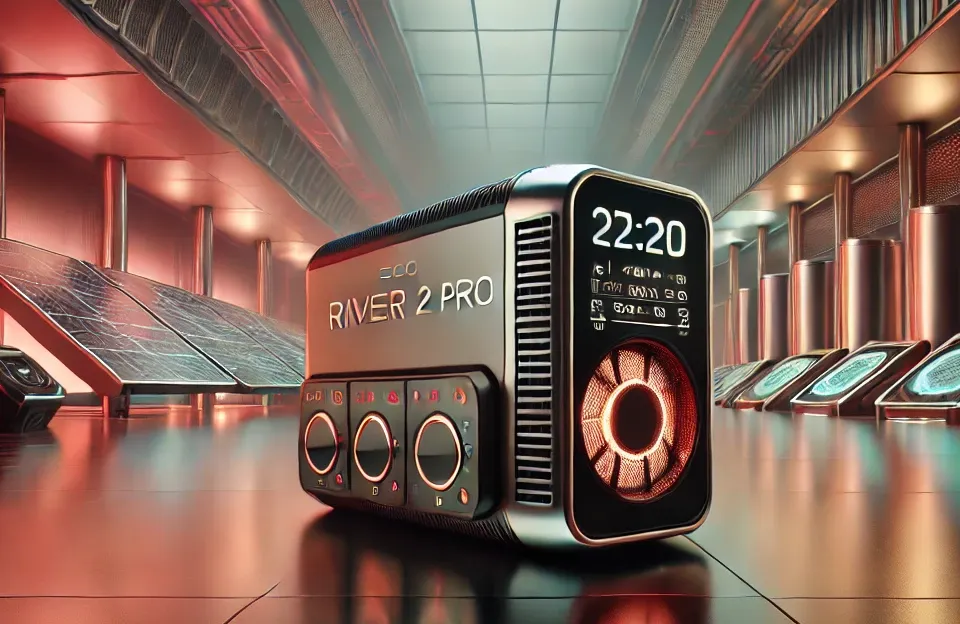 ECOFLOW RIVER 2 Pro Estação 220V com Bateria LiFePO4