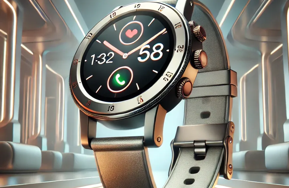 Smartwatch Feminino 1.32" com Ligações e IP68