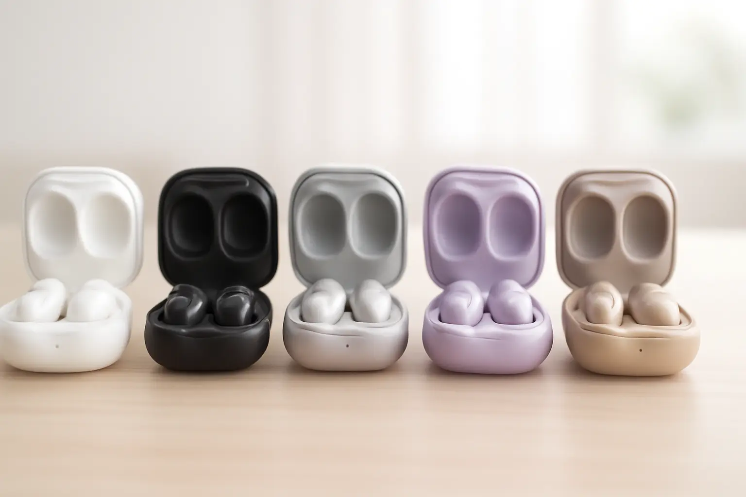 Cinco Principais Modelos de Galaxy buds live 2