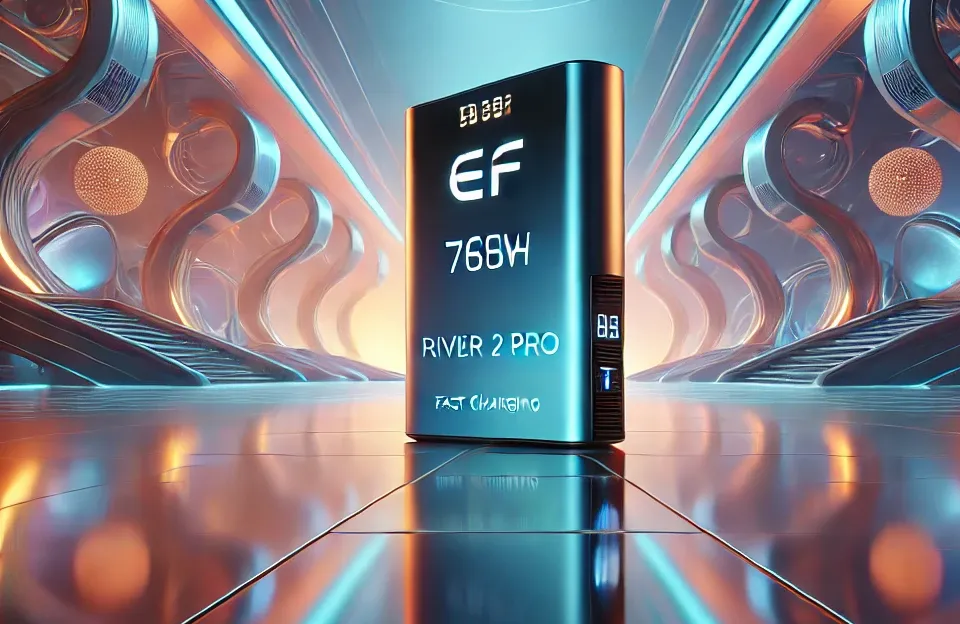 EF ECOFLOW RIVER 2 Pro com 768Wh e Carga Rápida