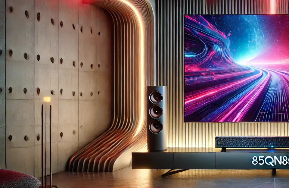 Combo Samsung 85QN85D 4K com Soundbar HW-Q930D