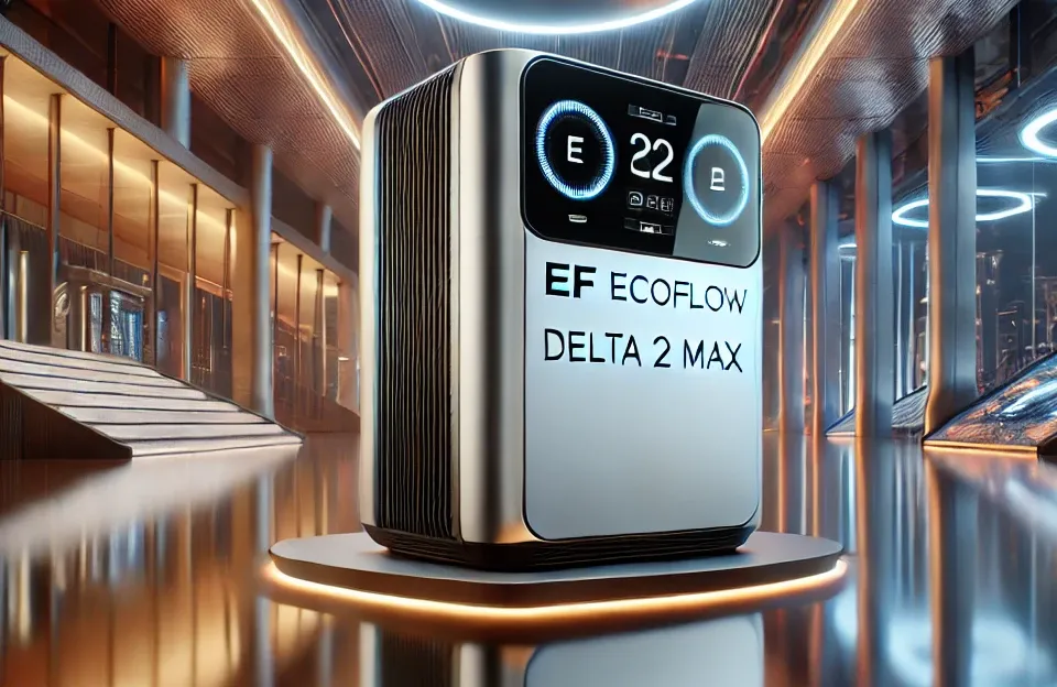 EF ECOFLOW DELTA 2 MAX Power Station: potência, expansão e energia limpa