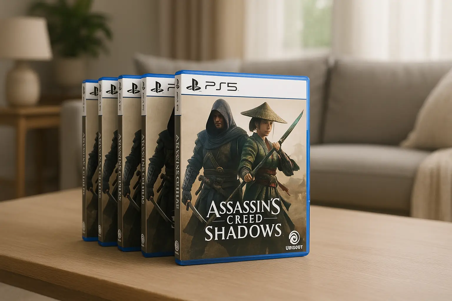 Cinco Principais Modelos de Assassin’s Creed Shadows PS5