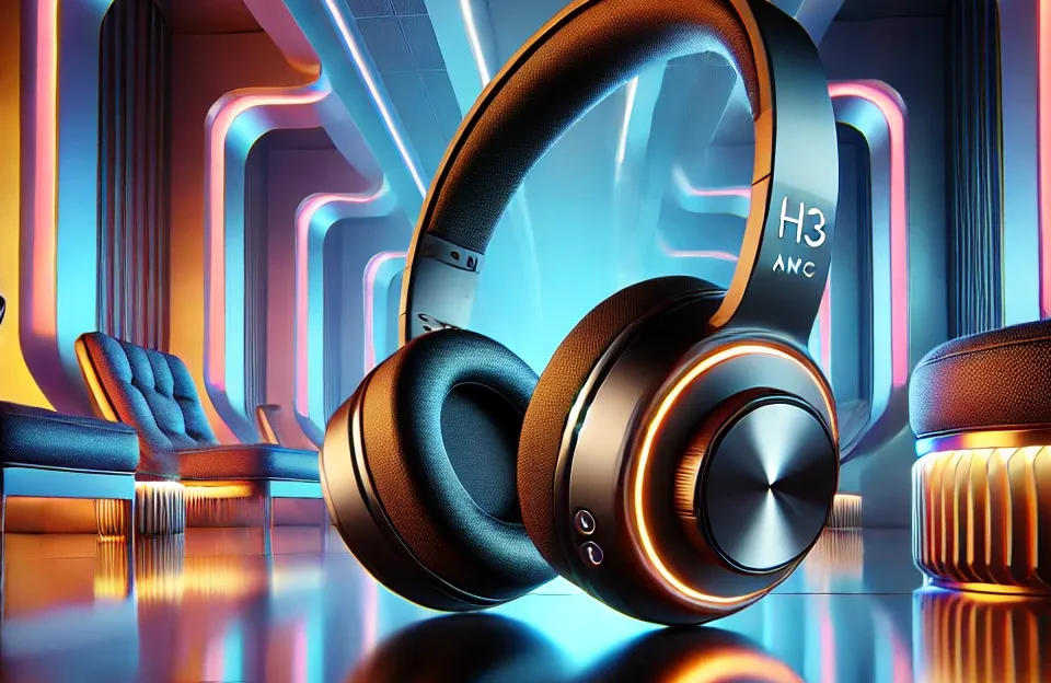 QCY H3 ANC: Headphone Bluetooth com ANC e 60h de Bateria