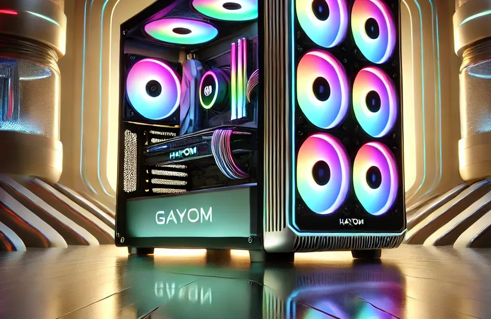 Gabinete Hayom Gamer GB1733 com 4 Fans e Vidro Temperado
