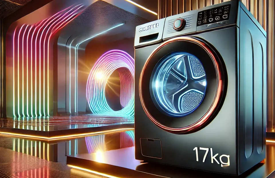 Lavadora Samsung AI Laundry Hub 17kg com Alta Inteligência