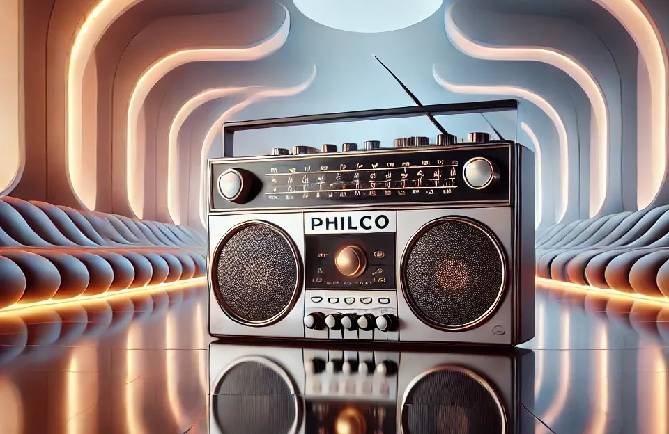 Philco Boombox portátil com CD e Rádio AM/FM