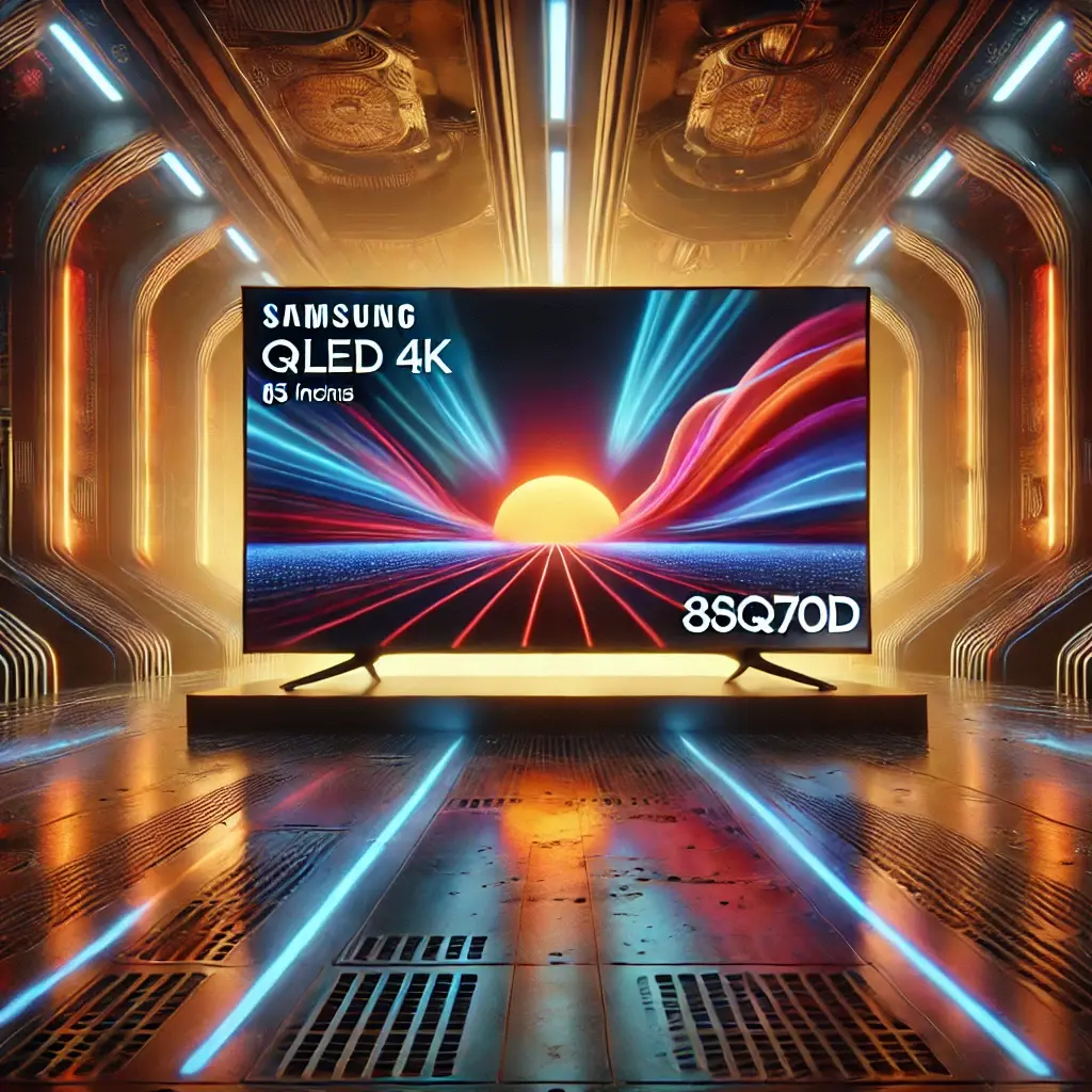 Samsung Smart TV 85 polegadas QLED 4K 85Q70D – Tecnologia de Pontos Quânticos, Processador com AI e Design AirSlim