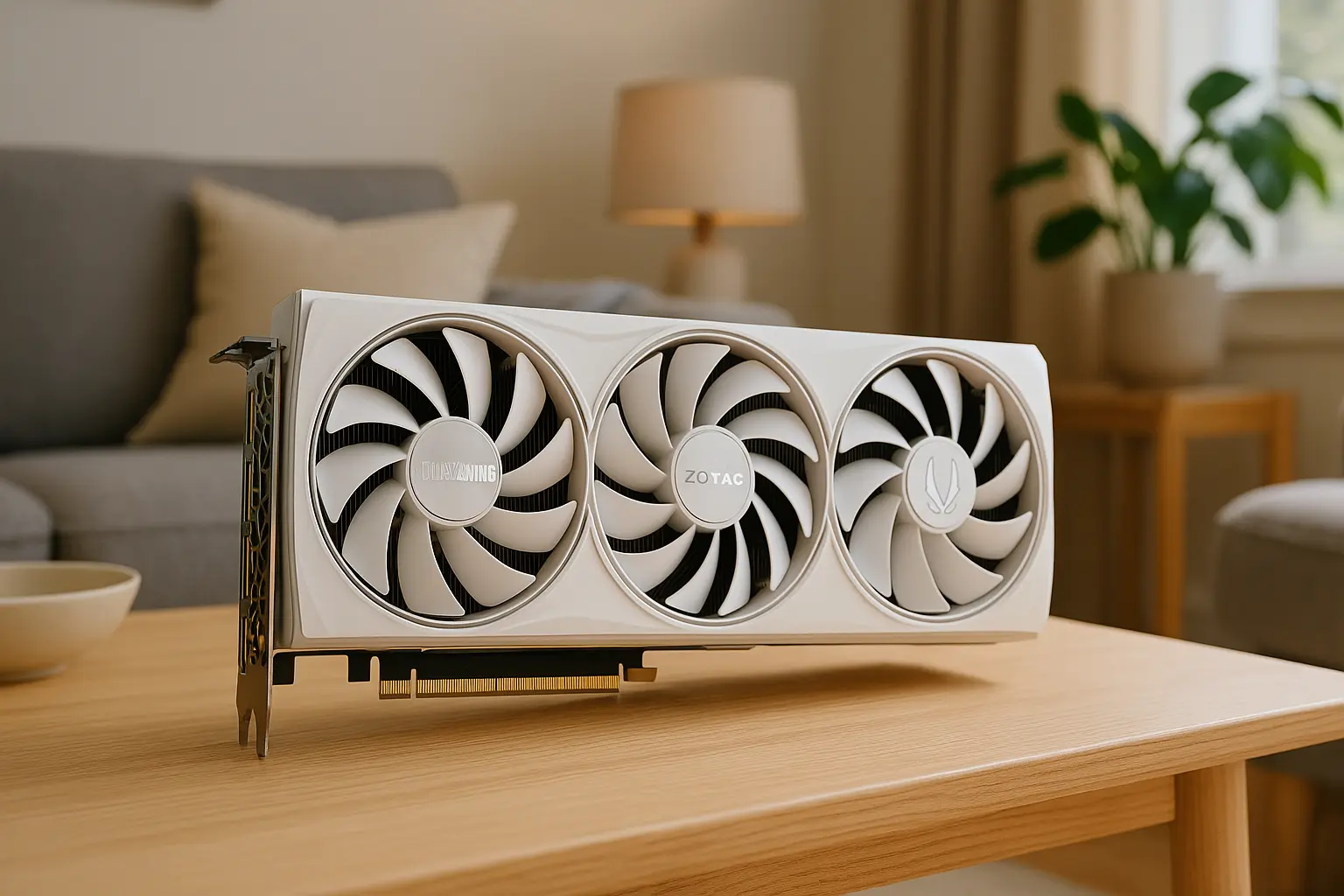 ZOTAC RTX 4070 Ti SUPER: Potência Branca com Estilo