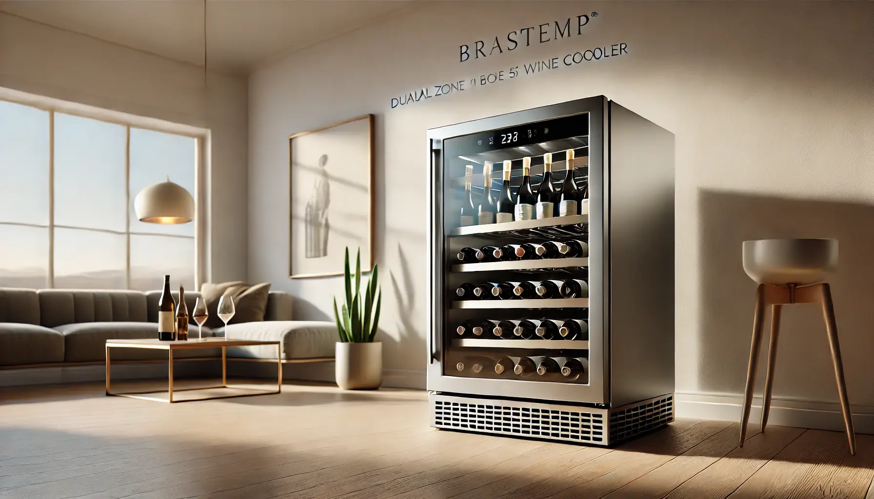 Adega Brastemp Gourmand Dual Zone 51 Garrafas - BZB51AE