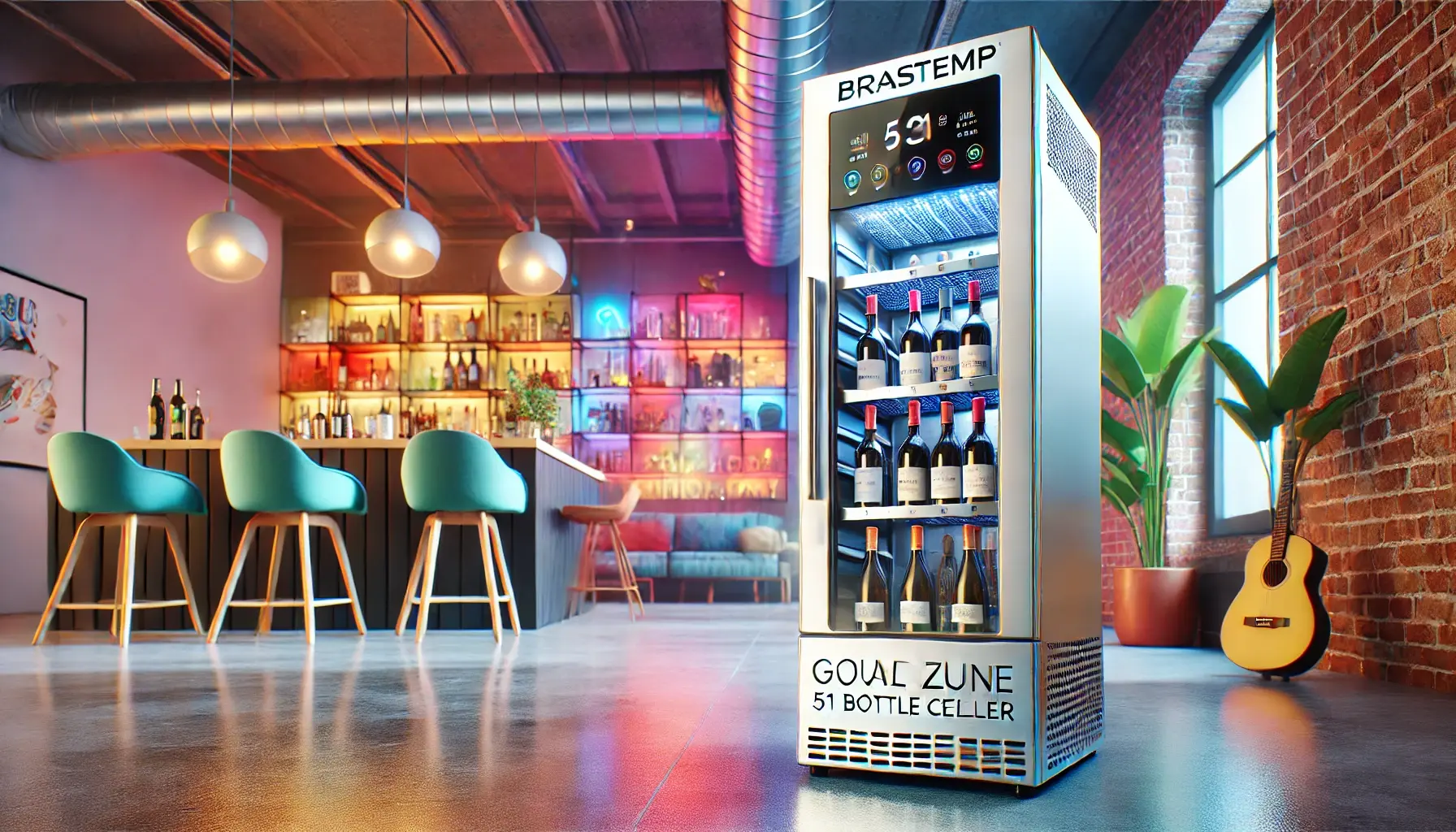 Adega Brastemp Gourmand Dual Zone 51 Garrafas Inox: O Melhor para Seus Vinhos