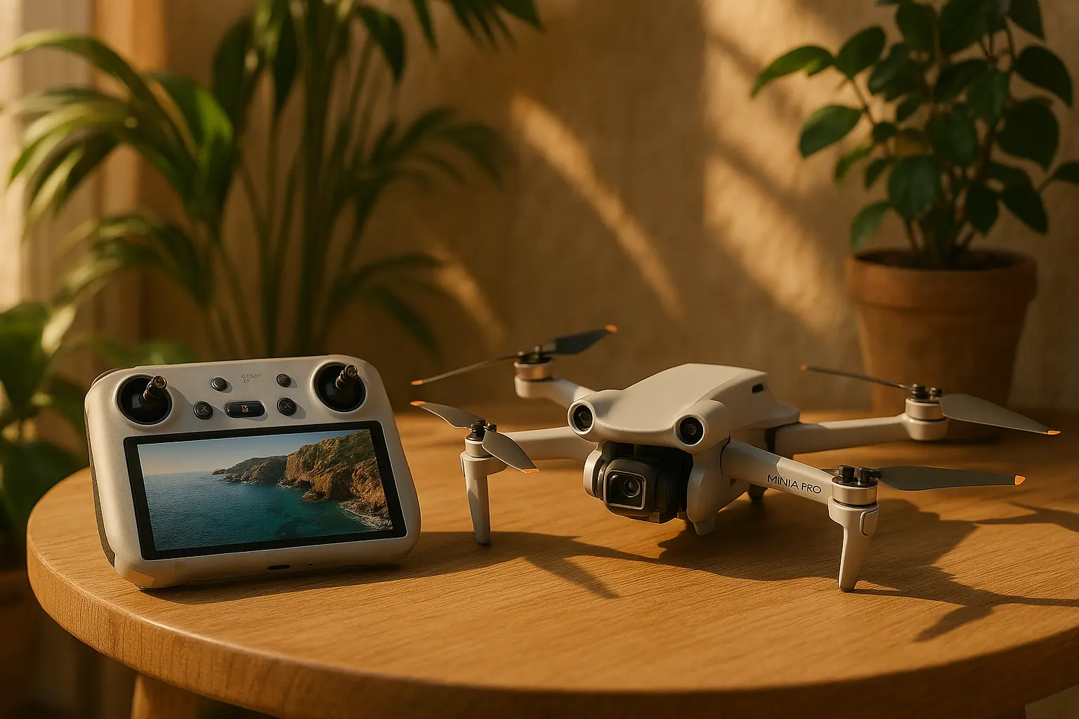 Drone DJI Mini 4 Pro Fly More Combo: tecnologia de ponta e controle com tela