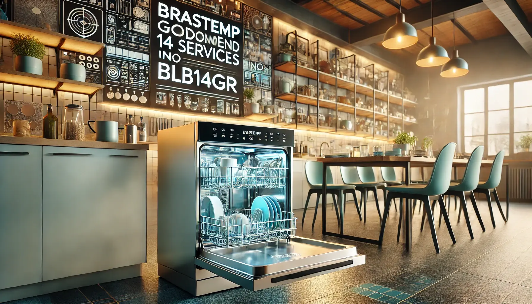 Lava-louças Brastemp Gourmand 14 Serviços Inox BLB14GR - Funcionalidade e Desempenho em Foco