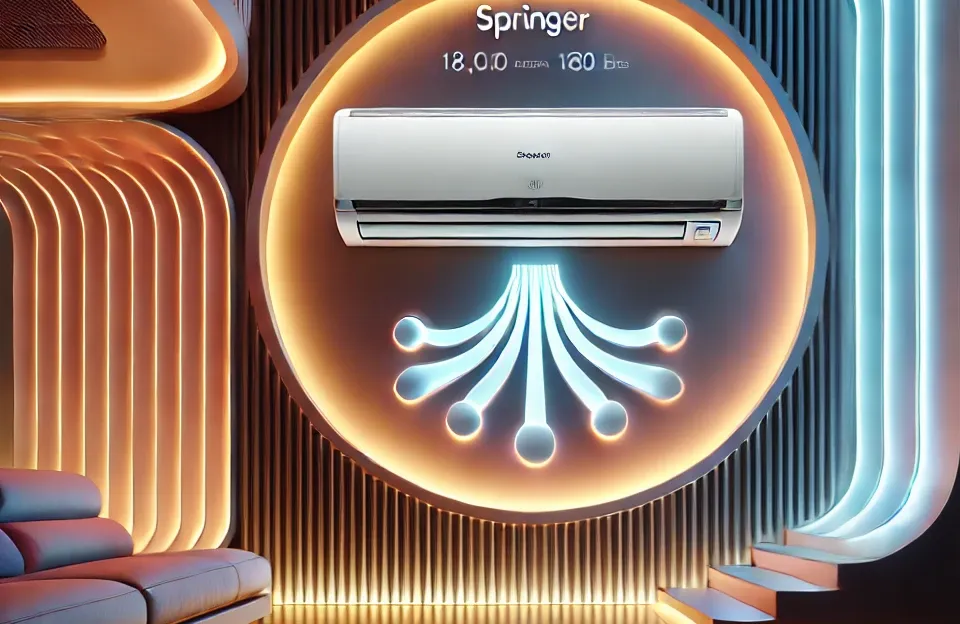 Ar Condicionado Springer Midea Airvolution 18.000 Btus