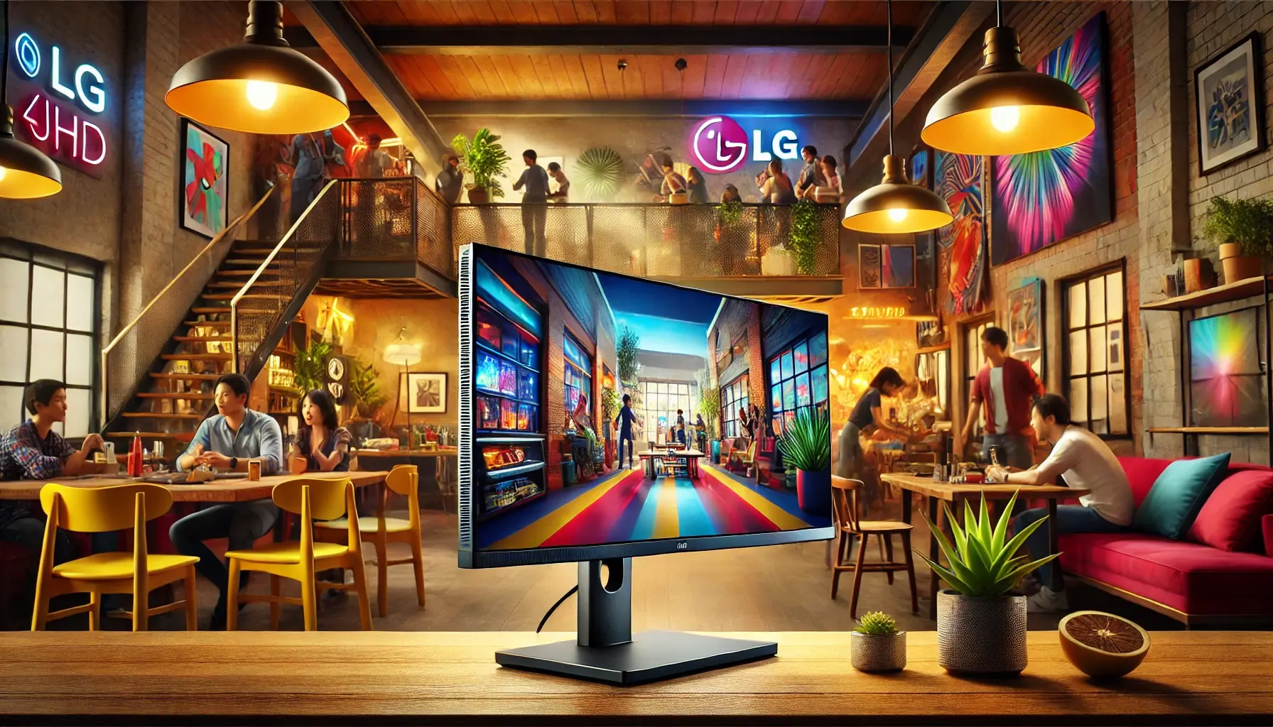 Monitor LG 27 Polegadas 4K UHD - Alta Resolução e Design Ajustável
