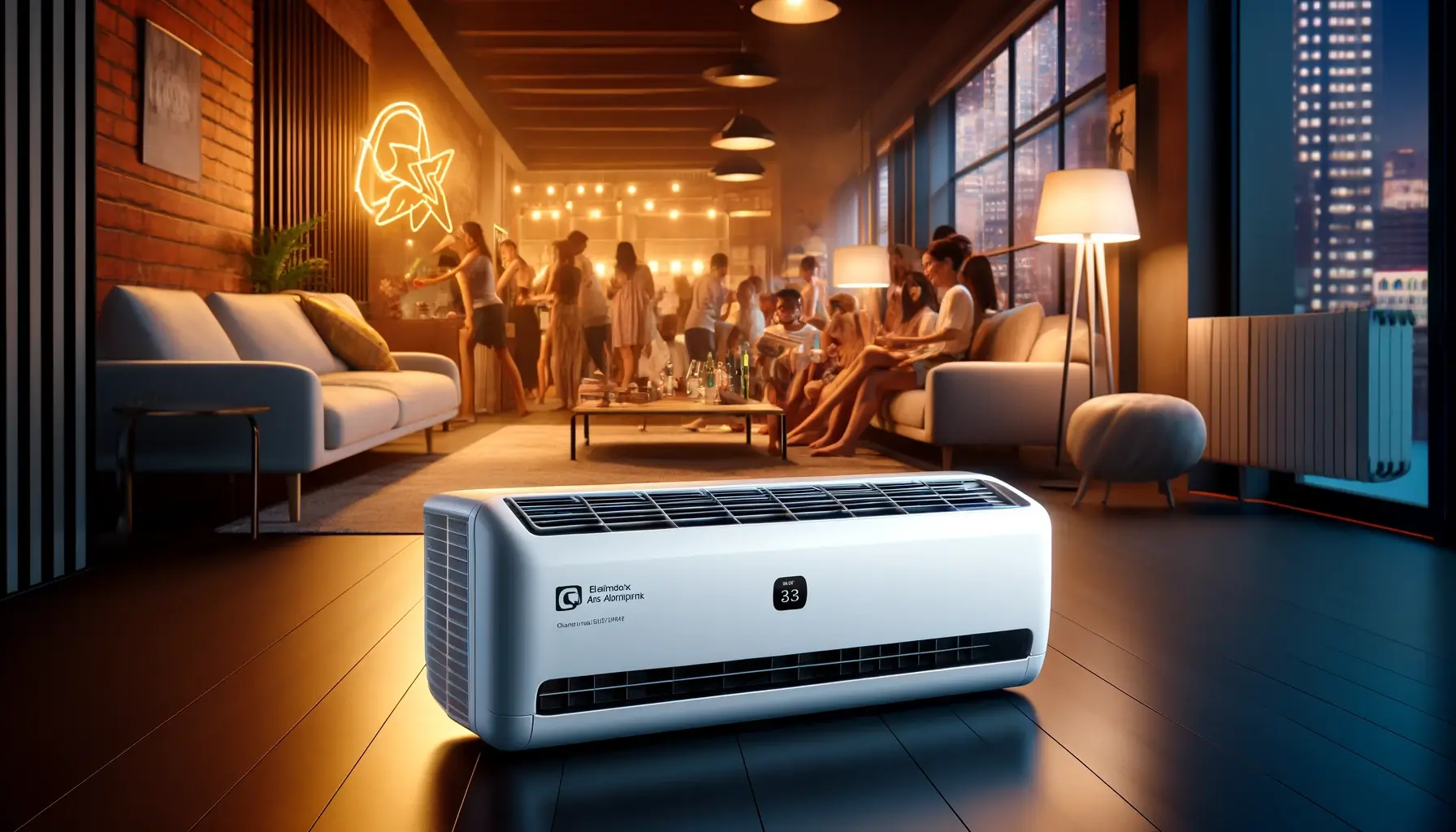 Ar-Condicionado Electrolux Split 12.000 BTUs Color Adapt Quente/Frio (UI12R/UE12R) 220V - Eficiência e Conforto para Sua Casa