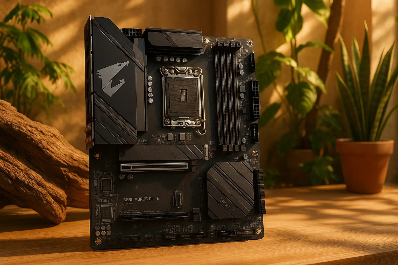 GIGABYTE B850 AORUS Elite WIFI7: Potência e Conectividade Avançada