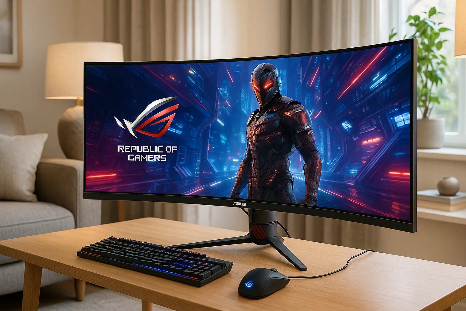 Monitor Gamer Asus ROG Strix 49: Imersão Extrema e Alta Performance