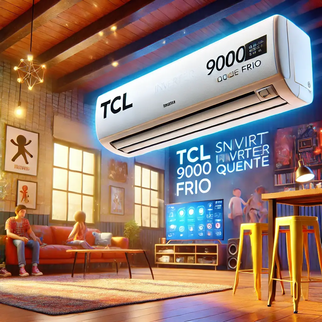 Ar Condicionado Split Inverter 9000 BTUs Quente Frio TCL Mod 02 220v: Potência e Conforto na Medida Certa