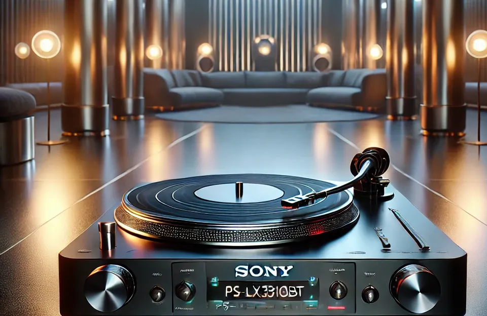 Sony PS-LX310BT: Prato giratório automático com Bluetooth