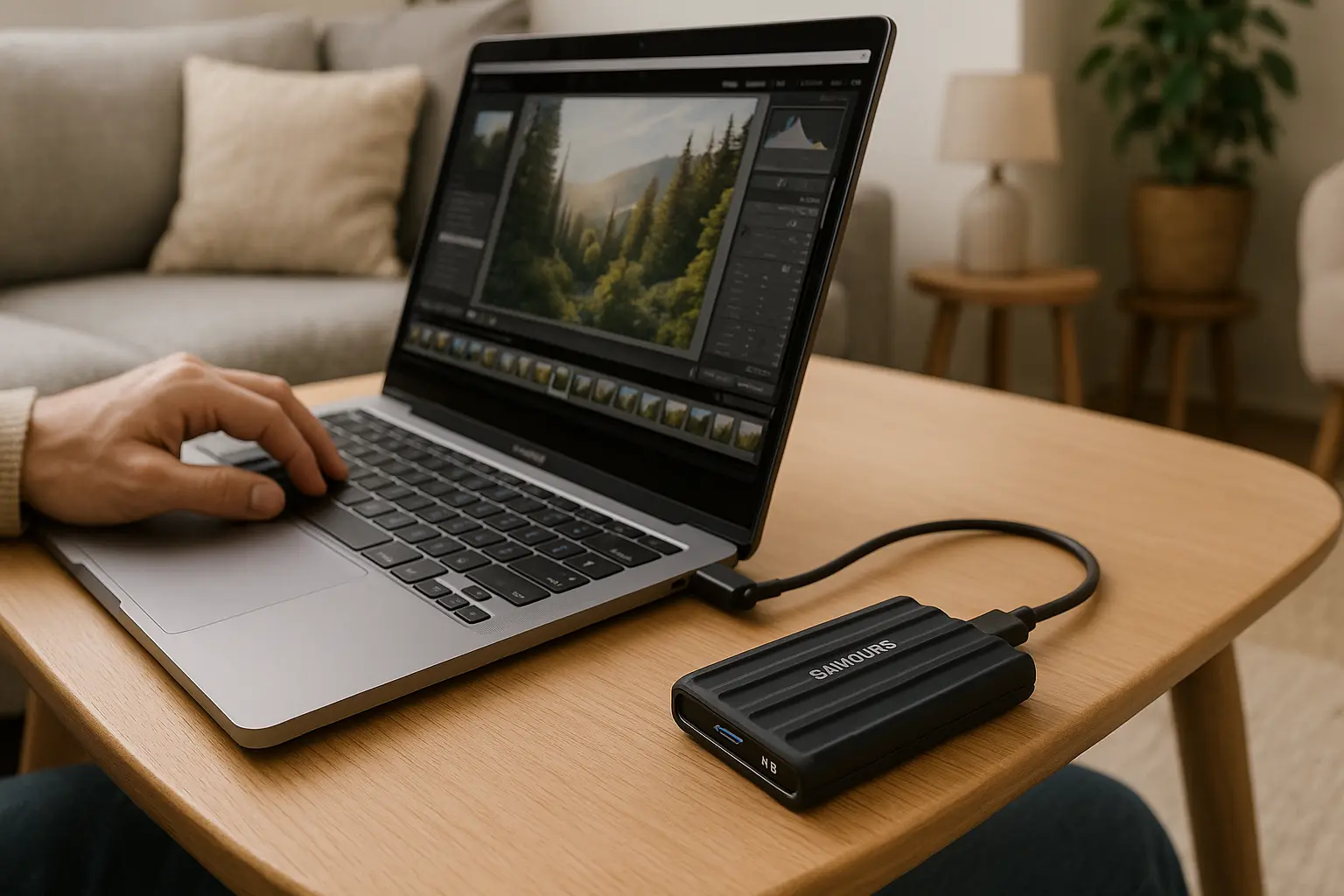 SAMSUNG SSD portátil T7 Shield 2TB: Velocidade e Durabilidade para Criadores de Conteúdo