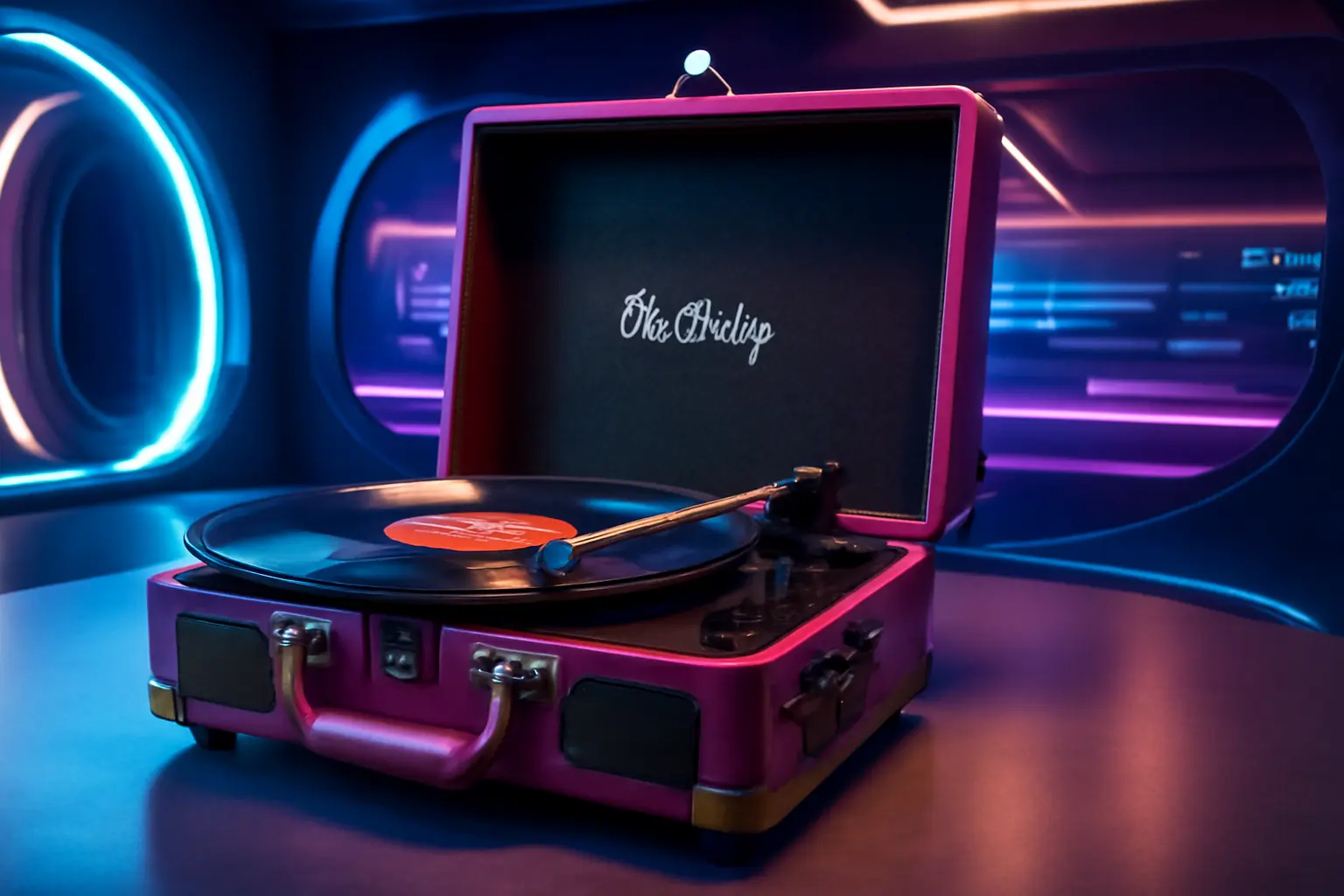 Vitrola Toca Discos ObaVintage: Toca e Grava com Bluetooth e Mais