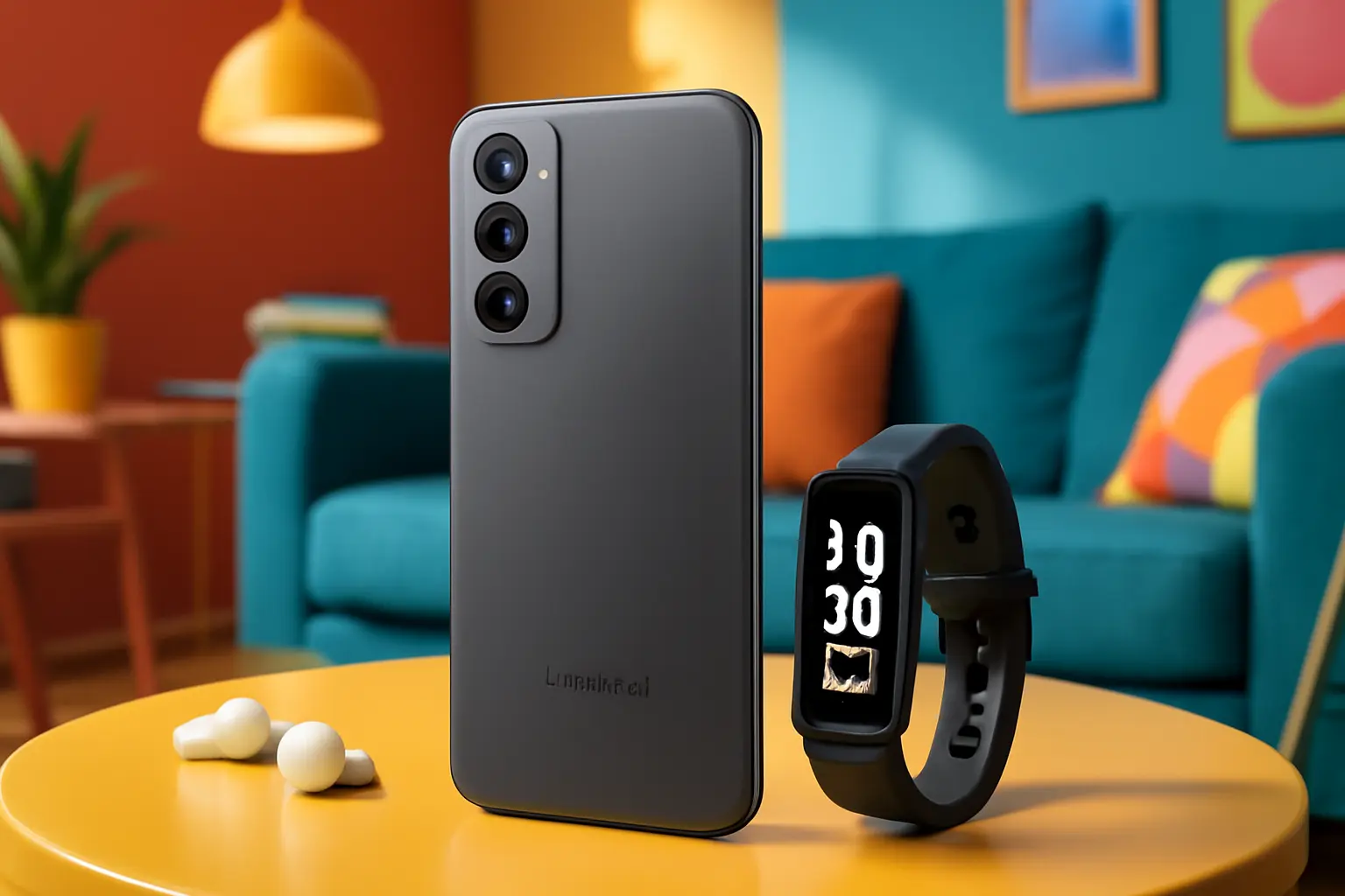 Samsung A56 5G (128GB) - Cinza + Galaxy Fit3 - Grafite: Desempenho e Conectividade Imbatíveis