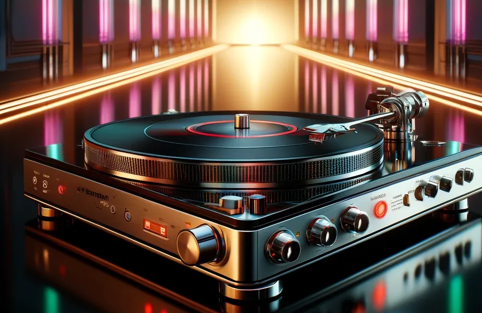 Toca-Discos Audio-Technica AT-LP70X-BZ com pré-amplificador