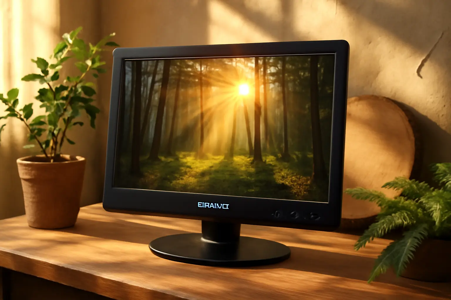 Jexiop TV 17" com Sintonizador Digital: Ideal para Caravanas e Cozinhas