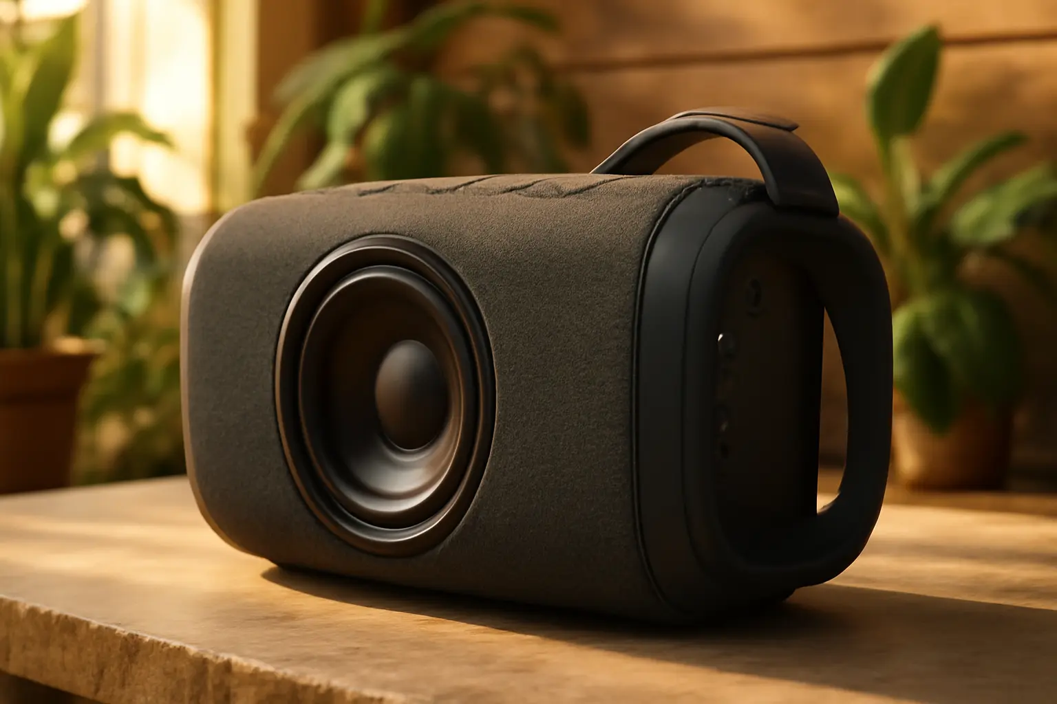 Caixa de Som Bluetooth Portátil Subwoofer 100W – Som Potente e Durável