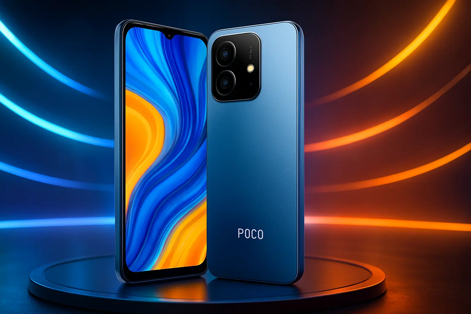 Xiaomi Smartphone POCO C75: Tela Fluida e Bateria Duradoura
