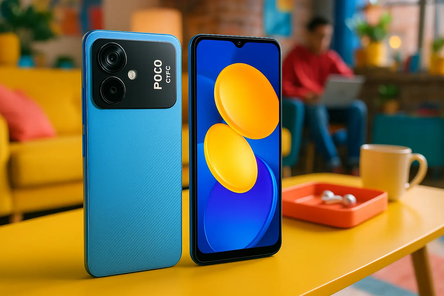 Smartphone Xiaomi Poco C75 NFC: Memória Ampla e Performance Ágil
