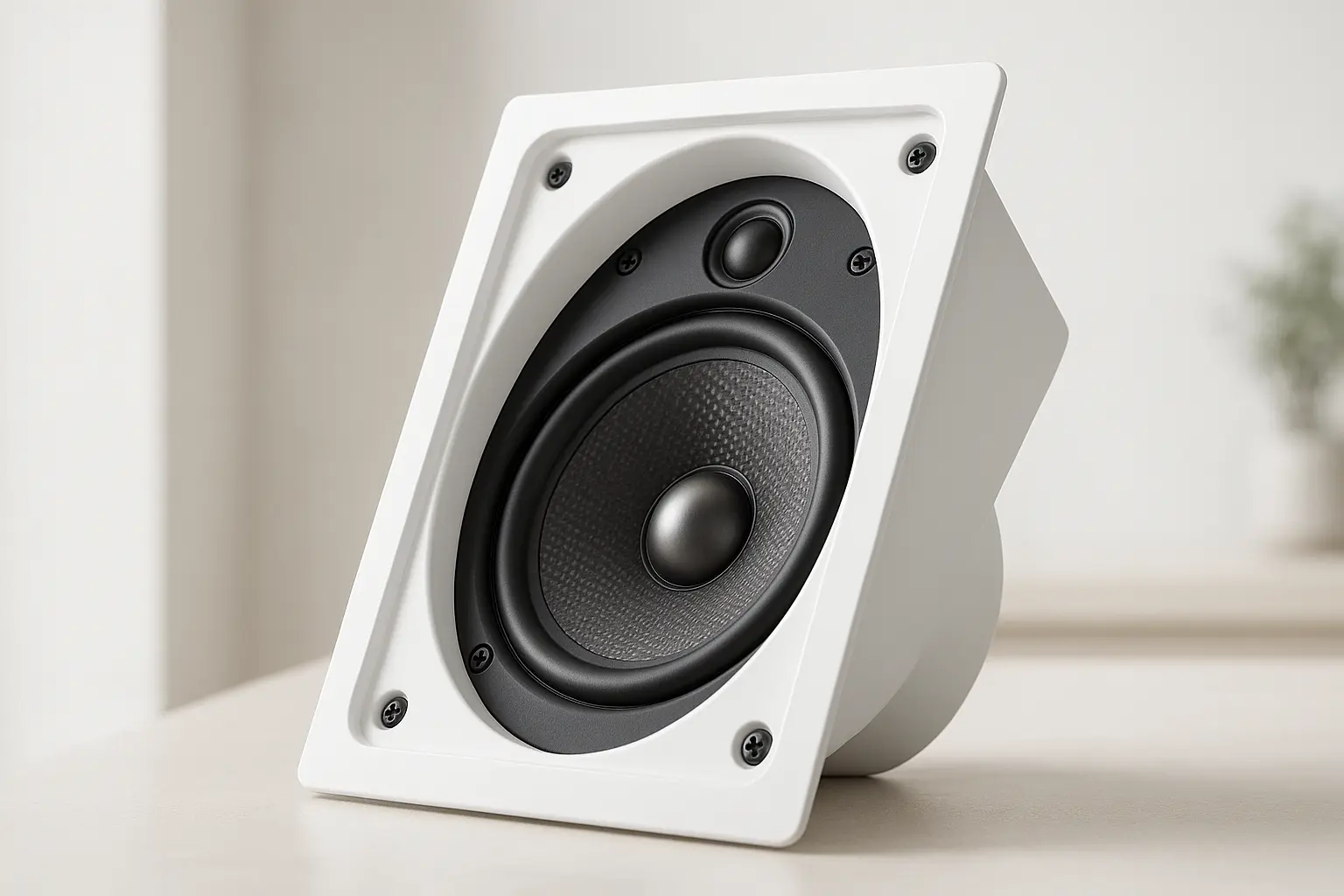 Caixa de som de embutir angulada Wave Sound Win120: Potência e Elegância Sonora