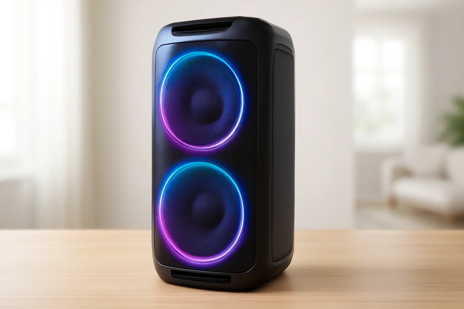Caixa de Som Bluetooth com LED 160W RMS: Potência e Estilo
