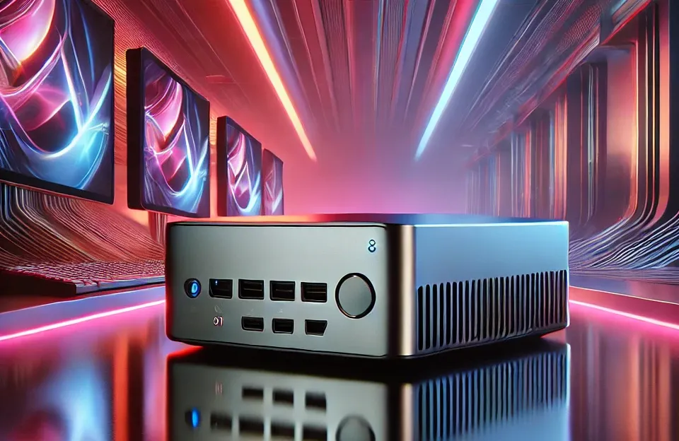 Beelink Mini PC SER8 com Ryzen 7 e Tela Tripla 4K