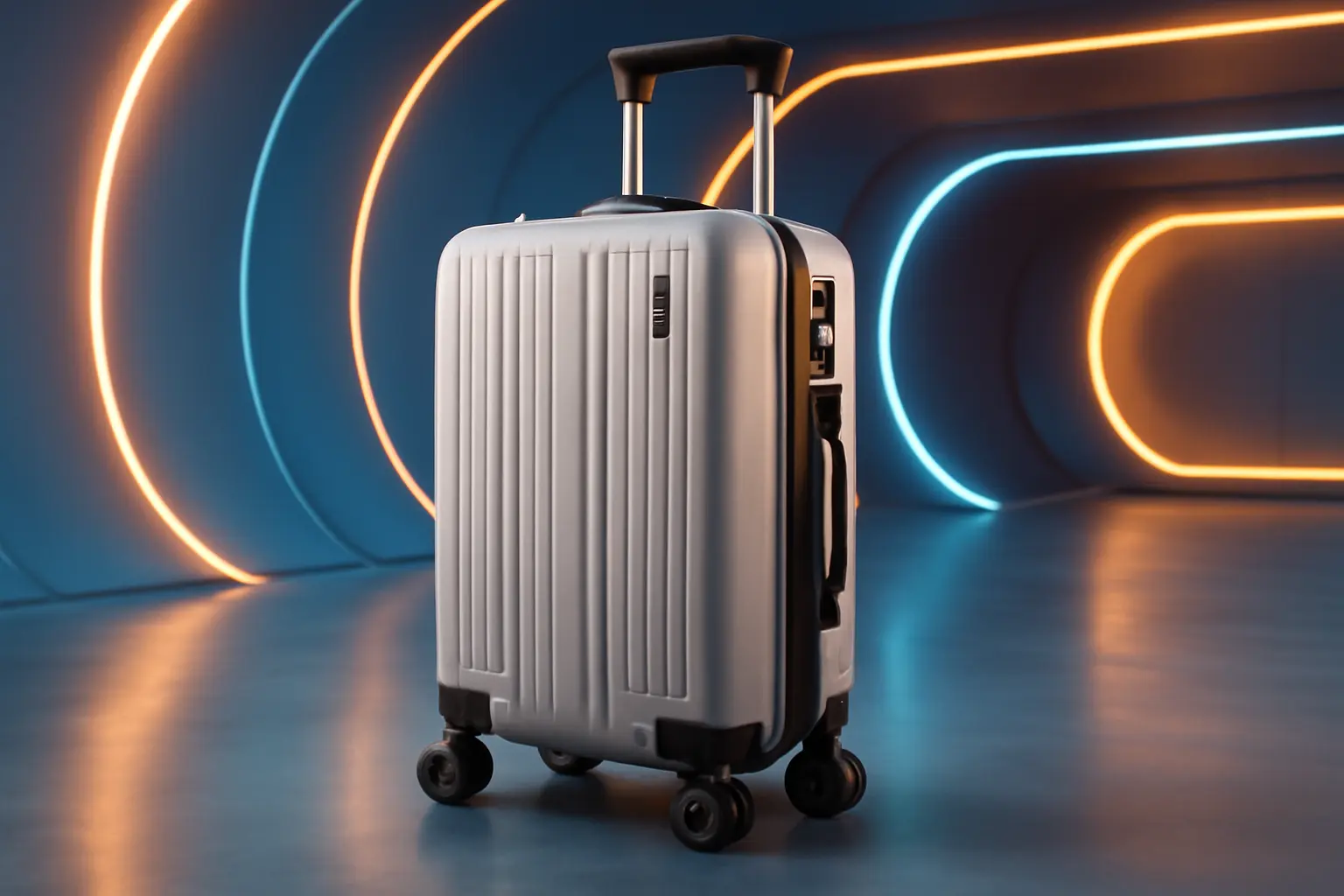 GMTA Mala de Viagem de Bordo 10Kg Expansível Rígida Padrão ANAC com 4 Rodas Duplas 360° e Cadeado Anti Furto