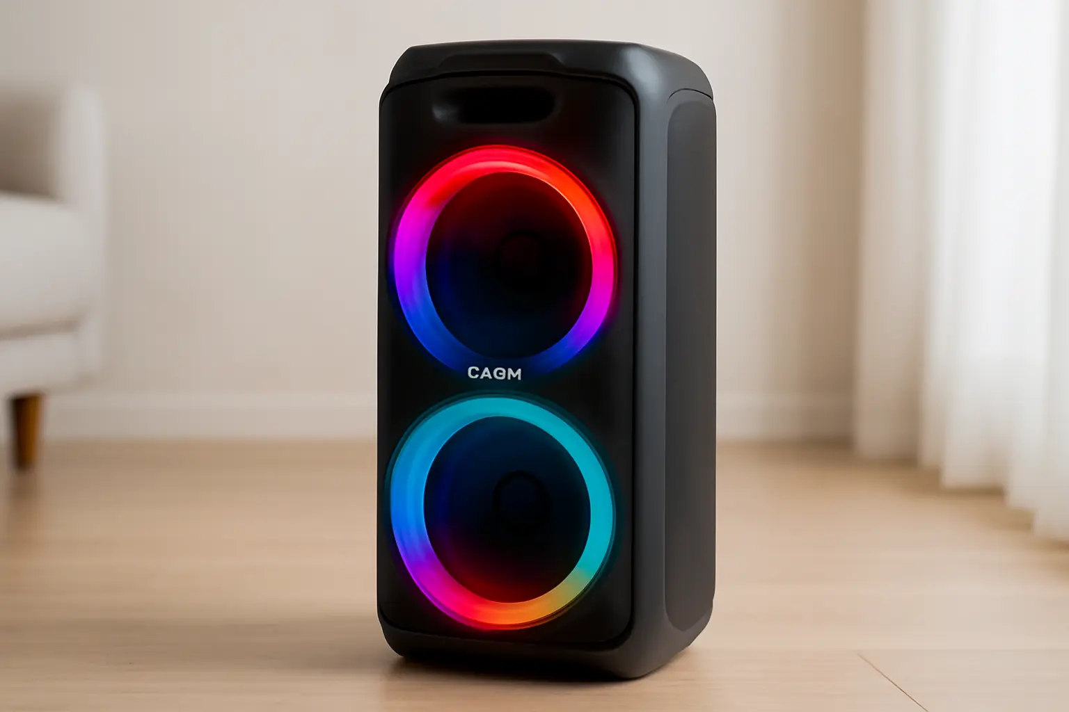 Caixa de Som Amplificada 380W Flash Lights Philco PCX4800: Potência e Estilo em Qualquer Ambiente