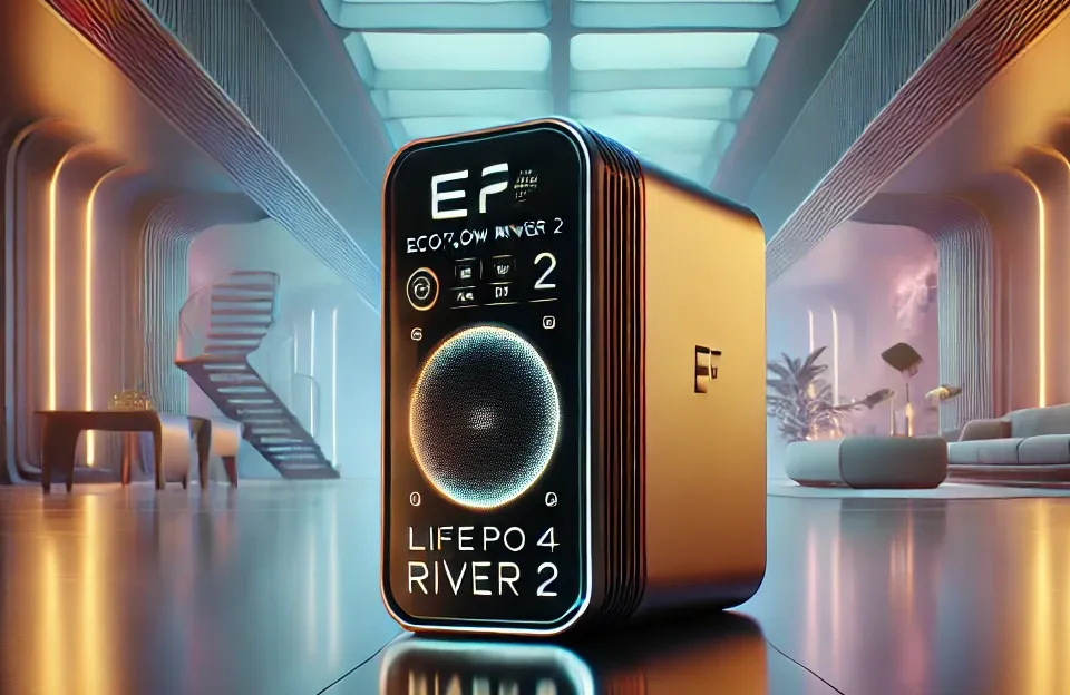 EF ECOFLOW RIVER 2 com bateria LiFePO4 e recarga rápida