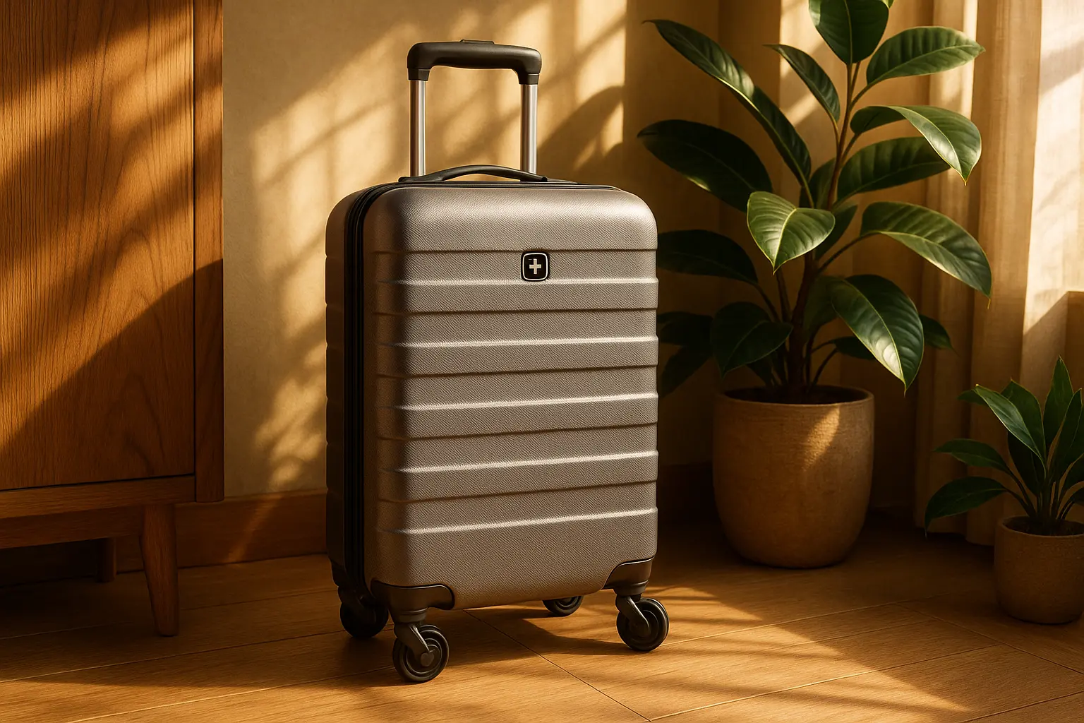 Mala de Bordo ABS Swiss Go Viena Para Viagem