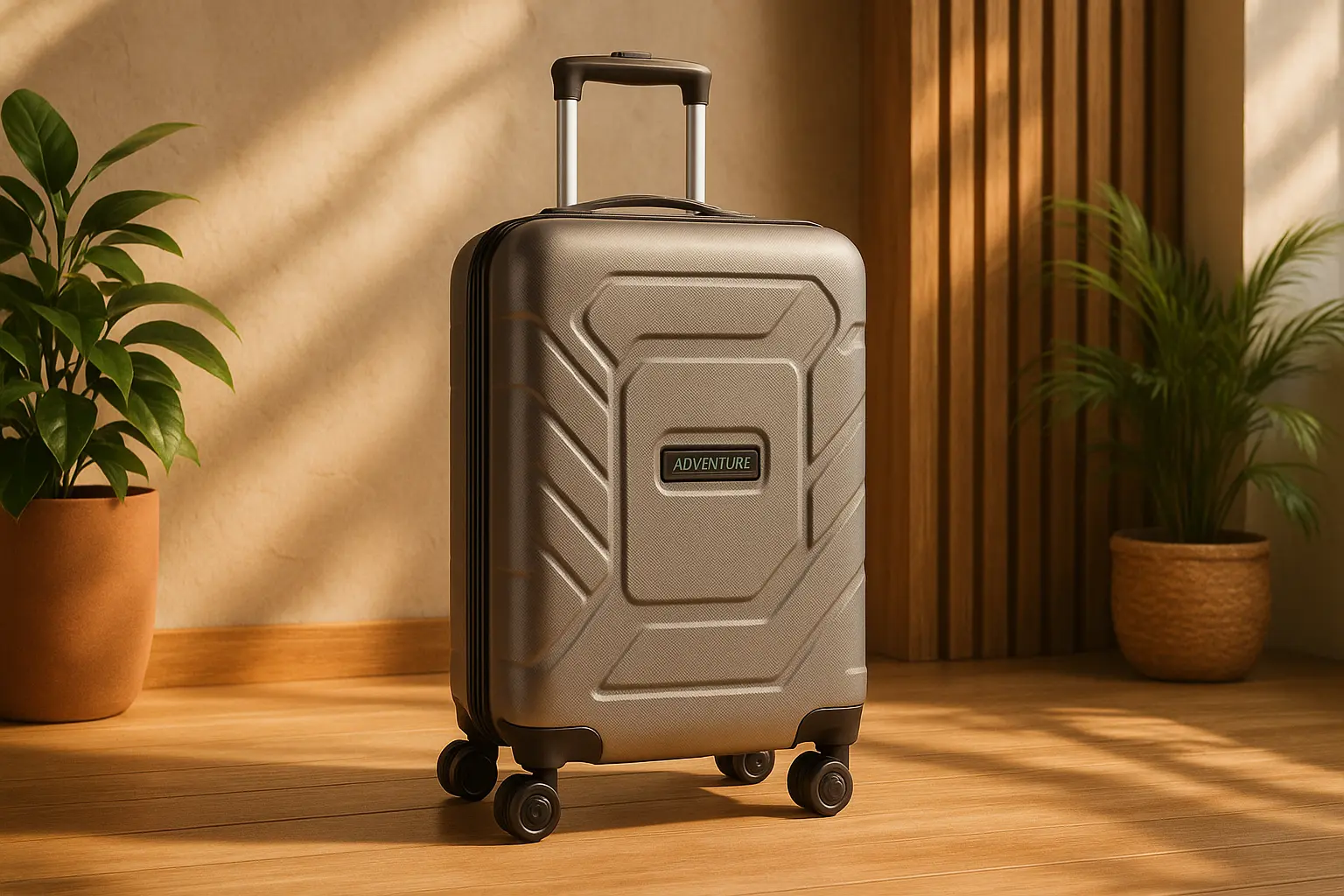 Mala de Bordo ABS 4 Rodas Adventure Fortt: Estilo e Praticidade