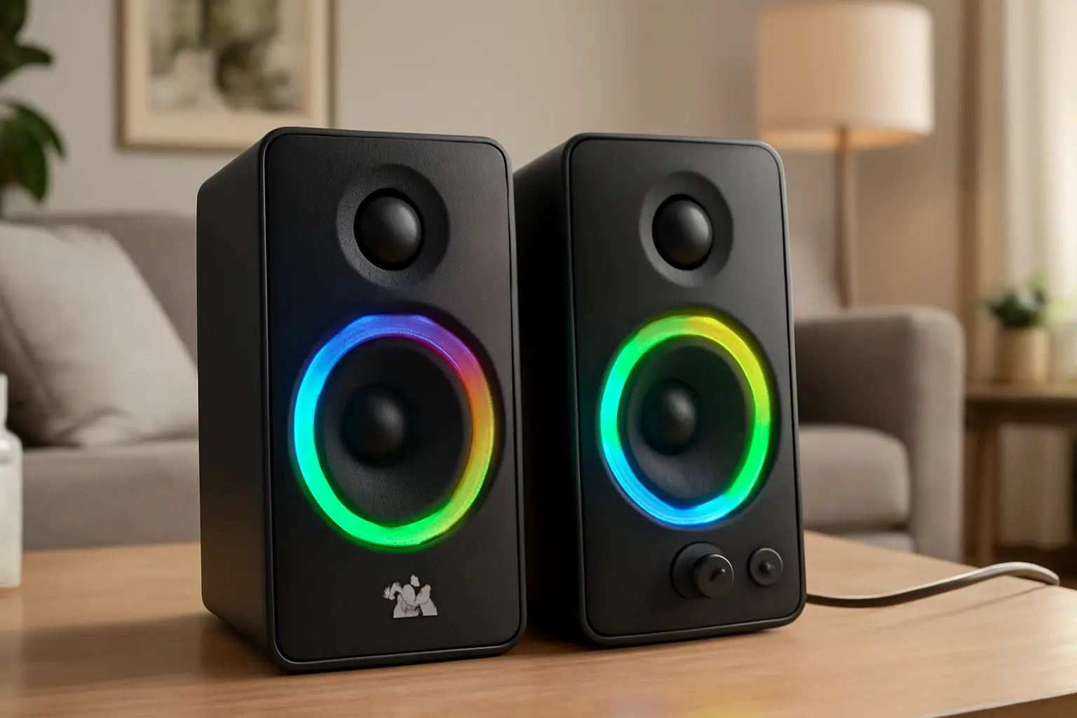 Caixa de Som Gamer Redragon Connie RGB Preto: Potência e Estilo para Seus Jogos